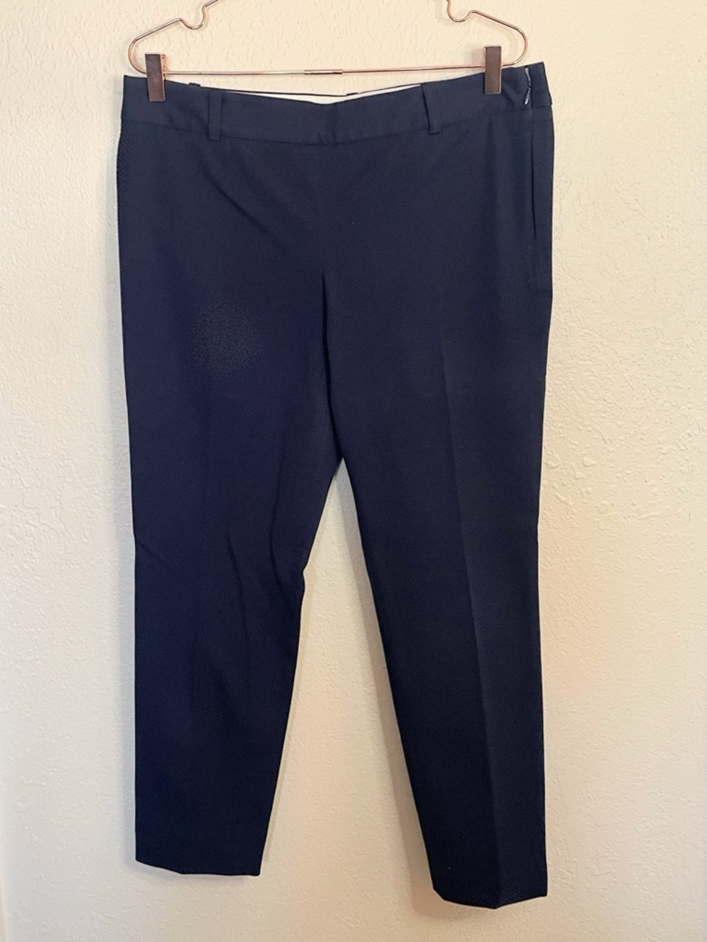 J.Crew Navy City Fit Stretch Pants Size 12 Clean Girl Capsule